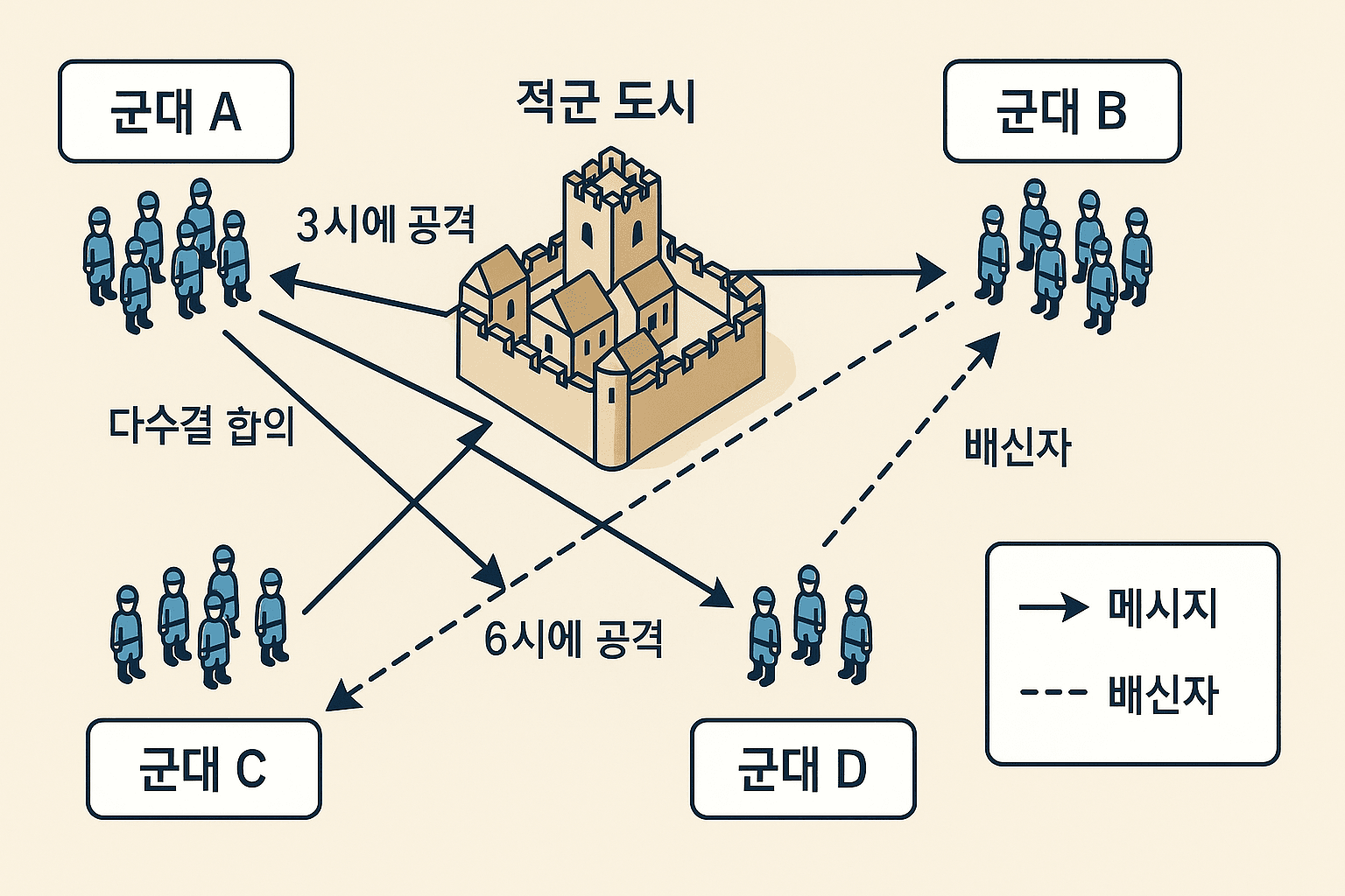 비잔틴 장군 문제와 BFT: 블록체인 합의의 첫 원리